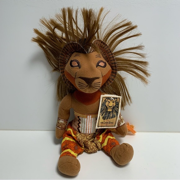 Disney Broadway Lion King Musical Plush Simba Nala Timon - Picture 7 of 8